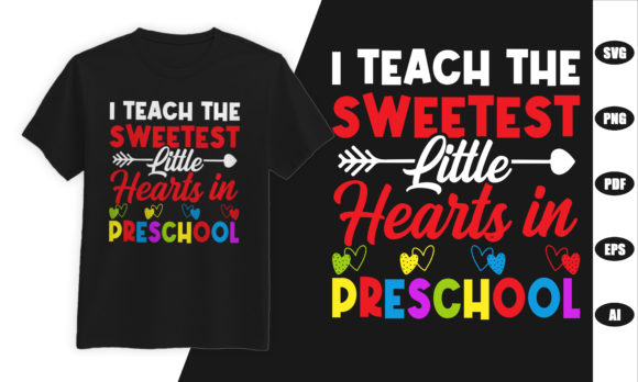 Designing with Heart: The Sweetest Little Hearts T-Shirt Design