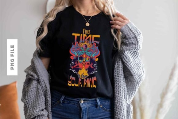 Find Time T-shirt Design: Your Ultimate Print-Ready Asset