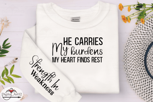 He Carries My Burdens: A Versatile SVG Design for Modern Makers