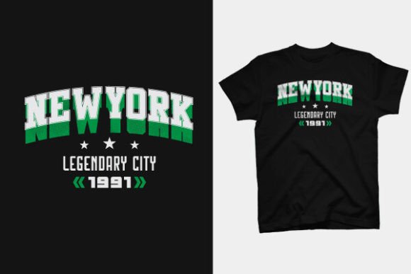 New York-Inspired T-Shirt Graphics for the Urban Creative