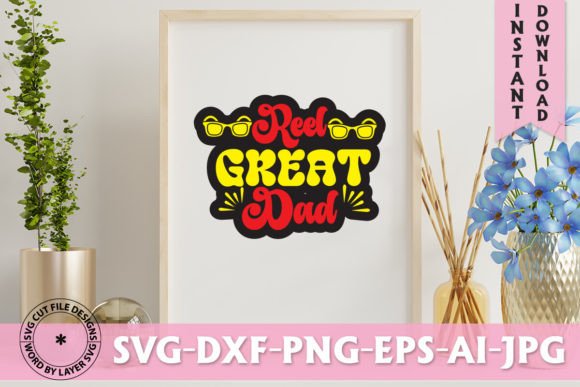 Reel Great Dad: A Retro Design for Timeless Appeal