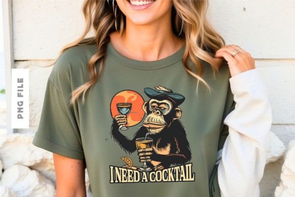 Sip, Style, and Sell: Unleashing the I Need a Cocktail T-shirt Design