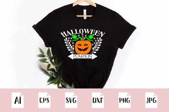Unleash Spooky Creativity: Halloween Pumpkin SVG T-Shirt Design