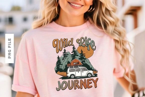 Wild Life Journey T-shirt Design: Your Next Creative Adventure